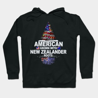 Christmas Tree  American Grown With New Zealander Roots - Gift for New Zealander From New Zealand Hoodie